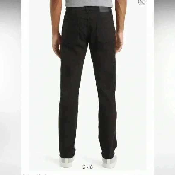 Raleigh Denim Alexander Relaxed Straight Leg Jeans - Picture 6 of 6